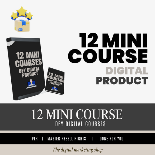 12 mini course DFY Digital Courses